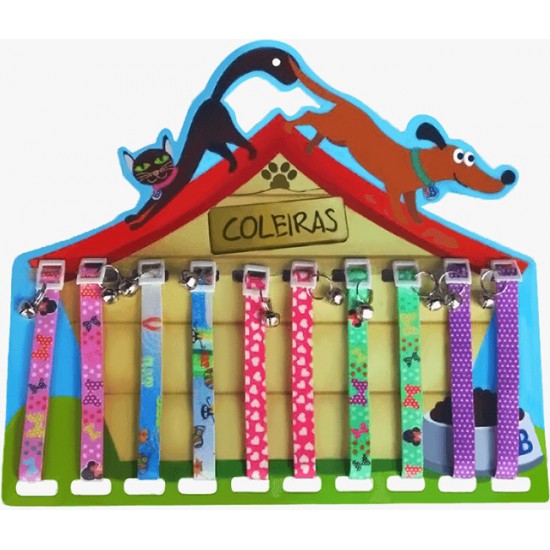 COL.P/GATO SEDA CT/10 UNID.RB FERR.