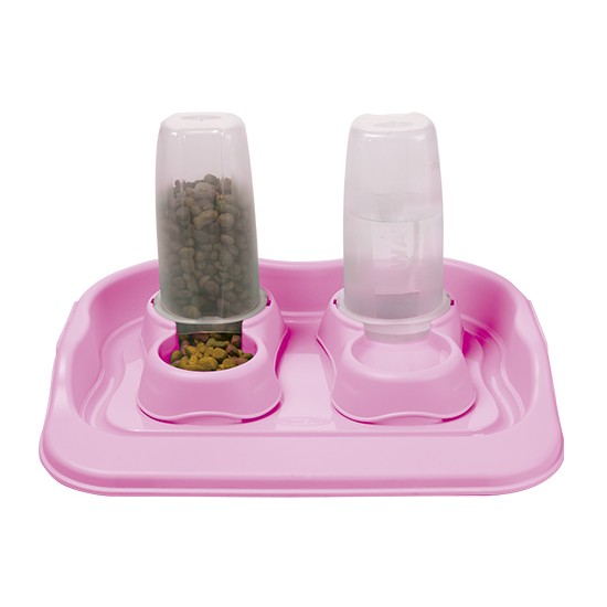 KIT COM.BEB.BAND. ROSA 650ML