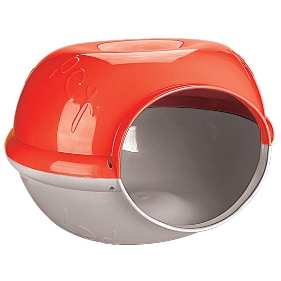 CASA PL.P/GATO VERM. R.117 PLAST PET