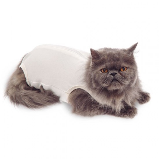 ROUPA CIR.P/GATO N 1 BRANCA COSTA 23CM