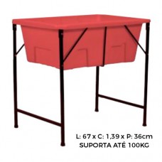 14026 - BANHEIRA GRD.BANHO E TOSA VERM.ROTOPLAS