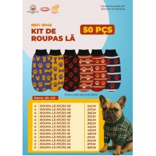 19146 - KIT DE ROUPAS LA 50 PC