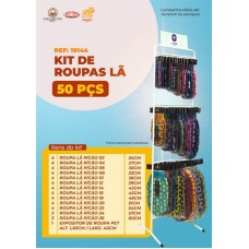 19144 - KIT DE ROUPAS LA 50 PC GANHE EXPOSITOR