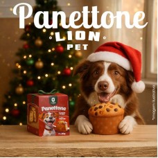 17134 - PANETTONE PARA CAES 80G LION PET