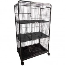 18619 - FAUNA PET MULTIUSO LUXO G BLACK/PRETO