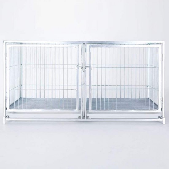 CANIL MOD.DUPLO SUPERIOR BRANCA R.102