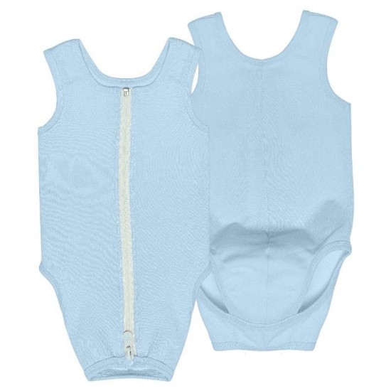 ROUPA CIR.C/ZIP N 6 AZUL COSTA 40CM